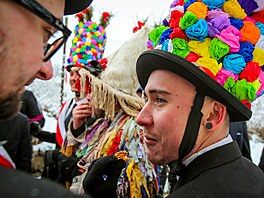 V Doudlebech na �eskobud�jovicku si v ned�li u�ívali tradi�ní masopustní...