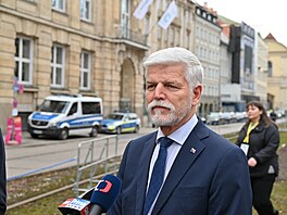 Prezident Petr Pavel na bezpe�nostní konferenci v Mnichov�. (13. února 2026)