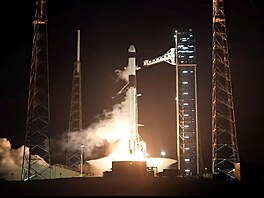 Start mise Crew-12 k Mezinárodní vesmírné stanici