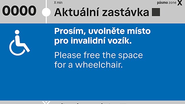 Pra�sk� dopravn� podnik spust� zku�ebn� nov� grafick� rozhran� na obrazovk�ch ve vybran�ch autobusech MHD.