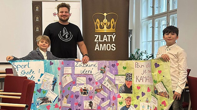 U�itel ze Z�kladn� �koly Bo�eny N�mcov� v Litom��ic�ch Michal �tefan se ��ky