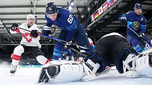 Zav�eno. Finsk� �to�n�k Lehkonen nedok�zal p�ekonat �v�carsk�ho g�lmana...