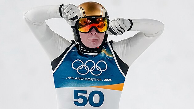 Domen Prevc, olympijsk� v�t�z z velk�ho m�stku