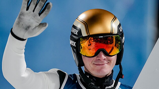 Domen Prevc, olympijsk� v�t�z z velk�ho m�stku