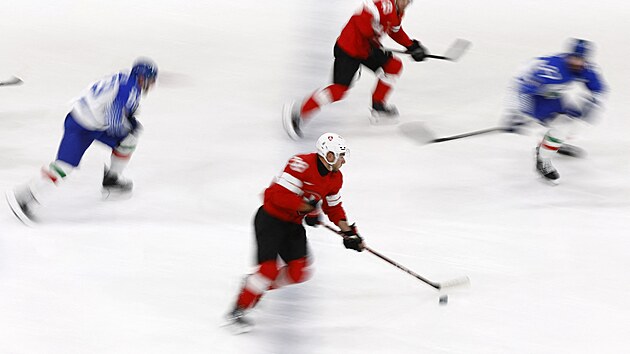 Celkov� pohled na hr��e It�lie a �v�carska v akci. (17. �nora 2026)