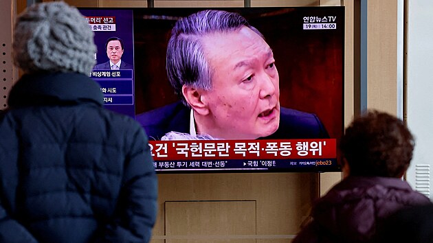 Lid� sleduj� zpravodajstv� o rozsudku v p��padu vzpoury b�val�ho prezidenta Jun Suk-jola v Soulu. (19. �nora 2026)