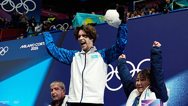 Michail �ajdorov slav� zisk bod� po voln� j�zd�. Je�t� netu��, �e ho vynesou a� na olympijsk� tr�n.