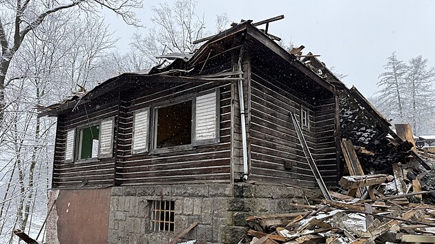V Liberci demoluj� Strossovu chatu. (17. �nora 2026)