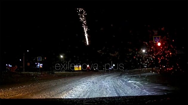 �dery ukrajinsk�ch dron� na elektr�rnu v Brjansku (8. �nora 2026)