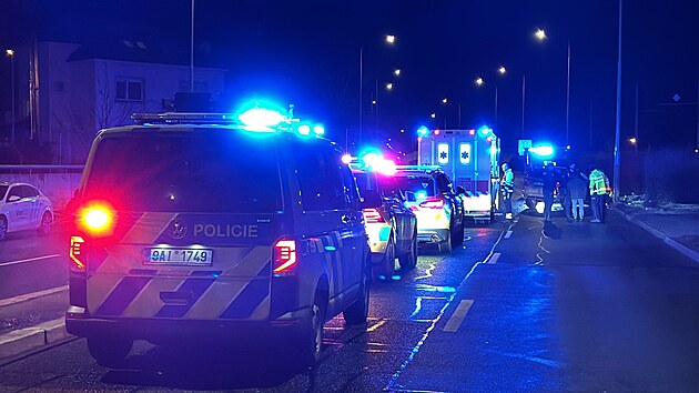 Z�chrann� slo�ky zasahuj�c� v Mod�anech. (13. �nora 2026)