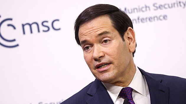 Americk� ministr zahrani�� Marco Rubio (14. �nora 2026)