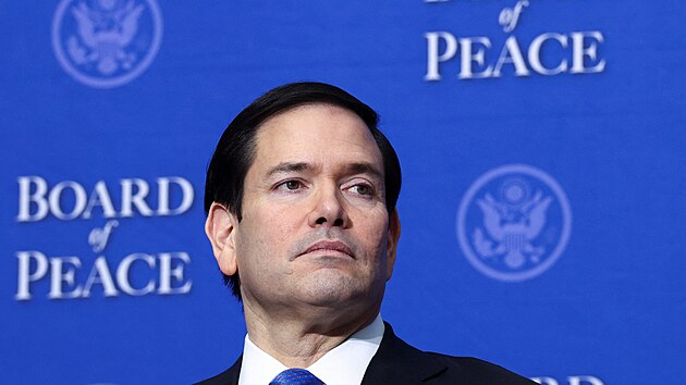 Americk� ministr zahrani�� Marco Rubio (19. �nora 2026)