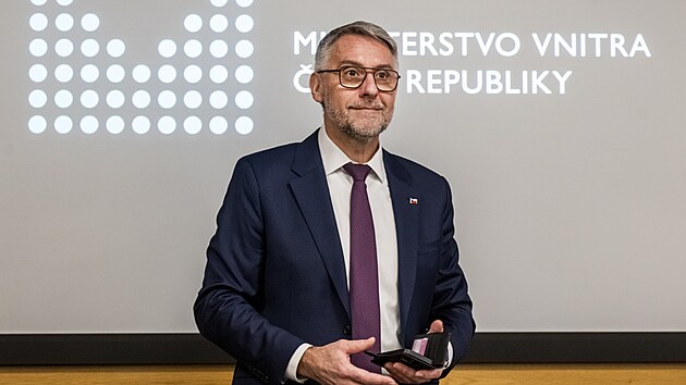 Ministr vnitra Lubom�r Metnar (ANO) vystoupil na tiskov� konferenci k priorit�m resortu. (18. �nora 2026)