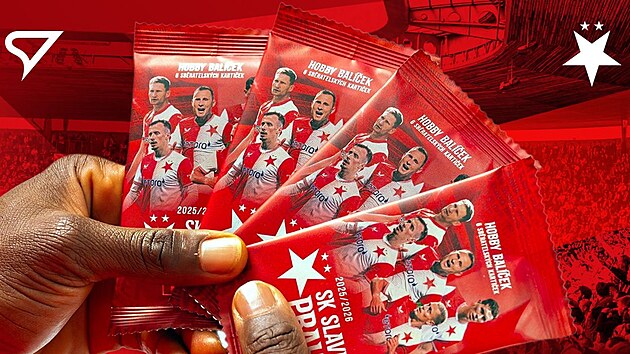 Sb�ratelsk� karti�ky Slavie Praha