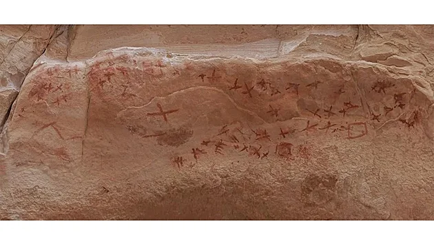 Na egyptském Sinaji objevili naleziště s 10 000 let starým skalním uměním