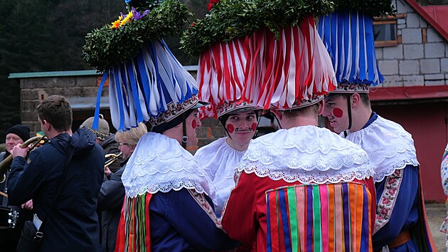 Masopust v obci Her�lec na Vyso�in� (15. �nora 2026)