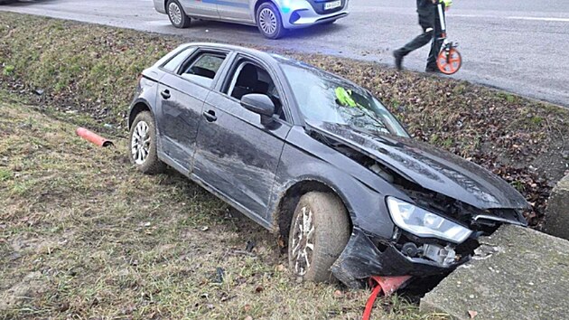 Fotografie z m�sta nehody syna herce Maro�e Kram�ra (2026)