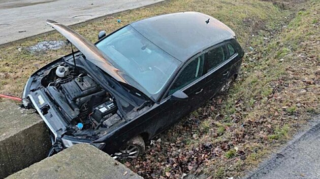 Fotografie z m�sta nehody syna herce Maro�e Kram�ra (2026)