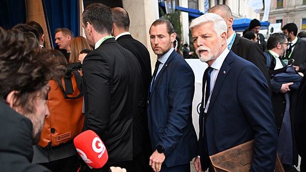 Prezident Petr Pavel na bezpe�nostn� konferenci v Mnichov�. (13. �nora 2026)