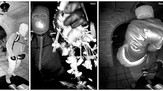 Z�b�r z bezpe�nostn� kamery, na kter�m je vid�t podez�el� z �nosu. (10. �nora 2026)