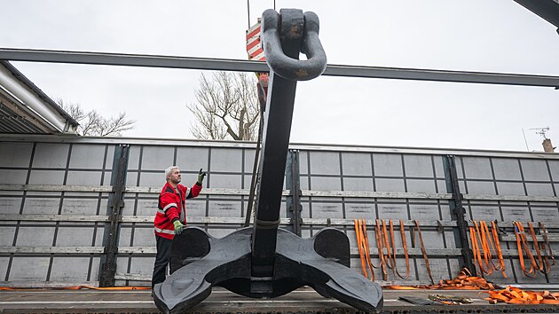 Kotva z posledn� �eskoslovensk� n�mo�n� lodi T�inec (12. �nora 2026)