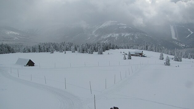 Dvo��kova bouda ve �pindlerov� Ml�n� (18. �nora 2026)