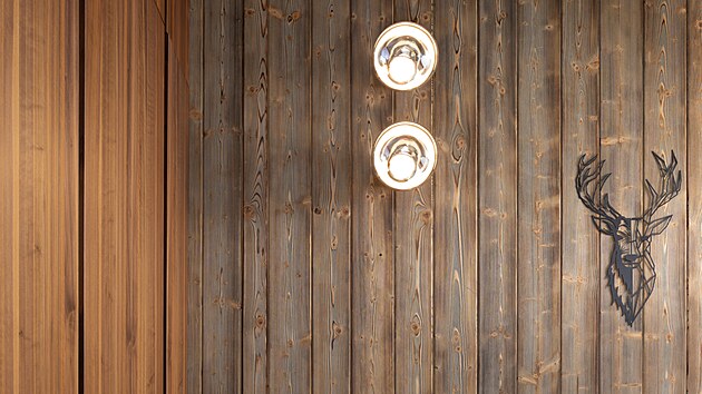 Interi�r architekti ladili do p��rodn�ch zemit�ch, sp� tmav��ch �tuln�ch t�n�.