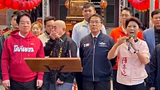 Chrámový ú�edník b�hem oslav pozvracel tchajwanského prezidenta