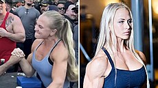 �ena má tolik síly, �e p�em��e i mu�e, co vypadají jako hora sval�.