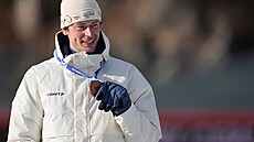 Sturla Holm Laegreid, bronzový medailista z olympijského individuálního závodu...