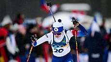 Tereza Voborníková stoupá b�hem sprintu na ZOH 2026.