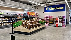 Prodejna supermarketu Lidl v New Yorku