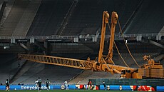 Neobvyklé kulisy zápasu mezi Panathinaikosem a Plzní v Evropské lize.