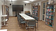 M�stská knihovna v Libochovicích pro�la generální rekonstrukcí, která budovu...