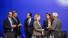 �ecký premiér Kyriakos Mitsotakis, chorvatský premiér Andrej Plenkovi�,...