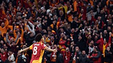 Gólová radost Gabriela Sary z Galatasaraye.