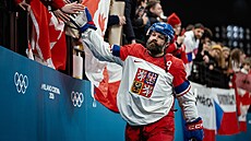Radko Gudas sklízí ovace za p�edstavení na olympijských hrách.
