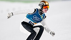 Domen Prevc v prvním kole na velkém m�stku