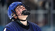 Daniela Pej�ová bre�í po prohraném �tvrtfinále.