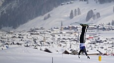 Adéla M�rková z �eské republiky b�hem sout�ního dne. (18. února 2026)