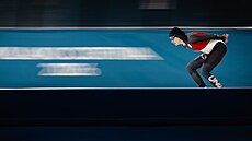 Poslední olympijský start pro Martinu Sáblíkovou. Závod na 5000 metr�. (12....