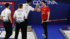 �e�tí curle�i p�i premié�e na olympijských hrách v sout�i mu�� prohráli i...