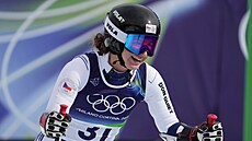 Super-G byl v podání Barbory Novákové (12. února 2026)