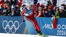 Norský b�ec na ly�ích Johannes Hösflot Klaebo získal v závod� na 10 km voln�...