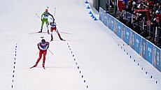 Johan-Olav Botn z Norska v individuálním závod� mu�� na 20 kilometr� v...