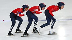 Sigurd Holbo Dyrset, Sigurd Henriksen a Didrik Eng Strand z Norska v akci b�hem...