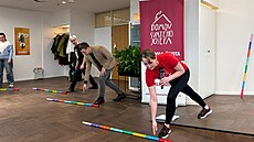 Odborníci p�edstavili novou cvi�ební pom�cku ty� KOMMO, která doká�e propojit...