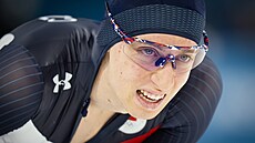 Rychlobrusla� Metod�j Jílek po vít�zném olympijském závod� na 10 000 metr� (13....