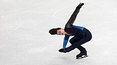 Mikhail Shaidorov z Kazachstánu sout�í ve finále volné jízdy mu�� na...