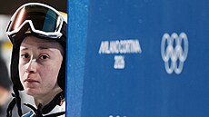 Zklamaná Nika Prevcová po závod� na st�edním m�stku.